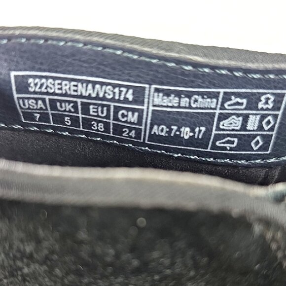 VIONIC Women's Joy Serena Black Suede Ankle Boots Side Zip Arch Support Size 8M - Picture 11 of 14